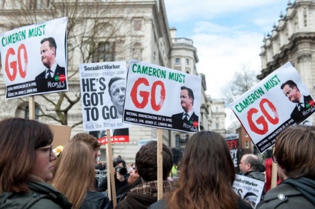На вулицях Лондона пройшов кількотисячний мітинг проти Кемерона - фото 1
