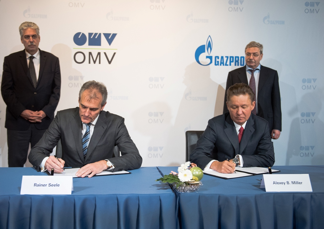 Газпром и OMV AG